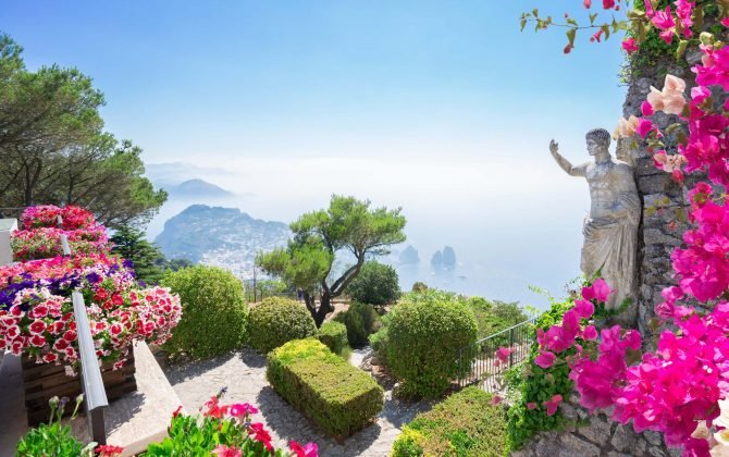 Vista de Capri.