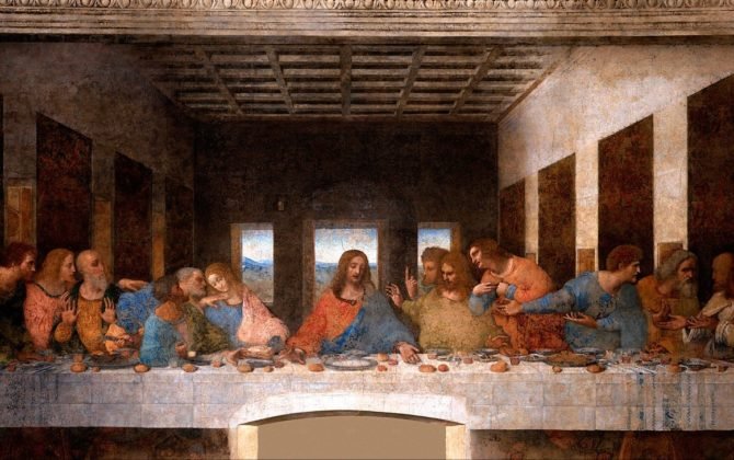 A Última Ceia de Leonardo da Vinci
