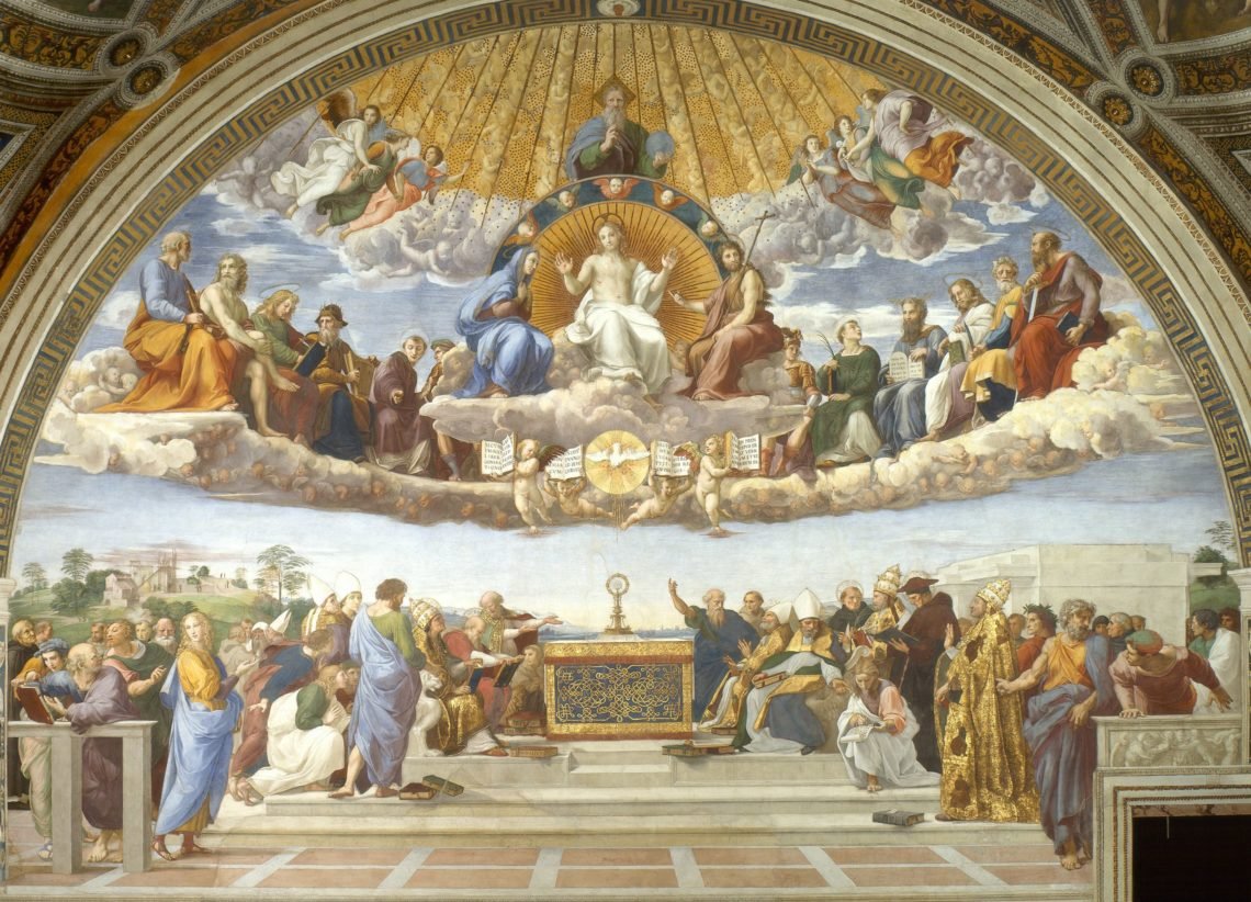 Disputa del Sacramento - Raffaello Sanzio.