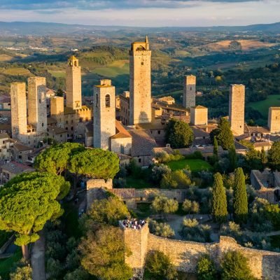 San Gimignano, Toscana.